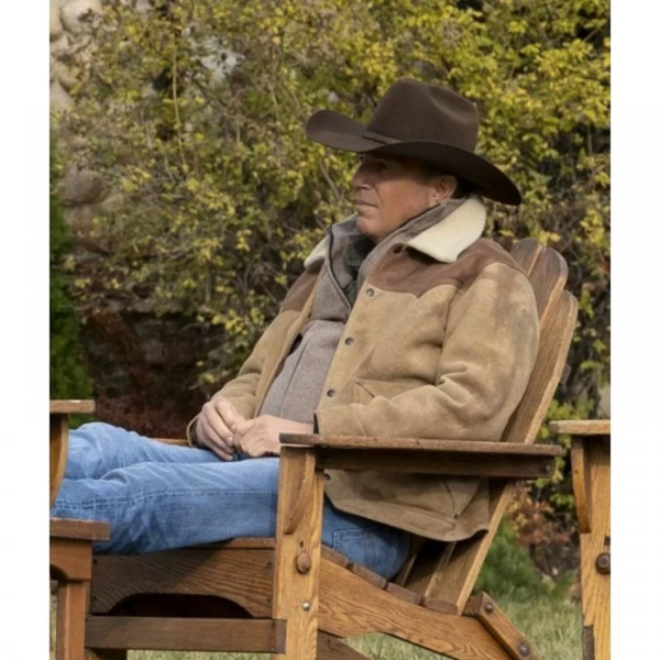 Kevin Costner Yellowstone John Dutton Leather Jacket