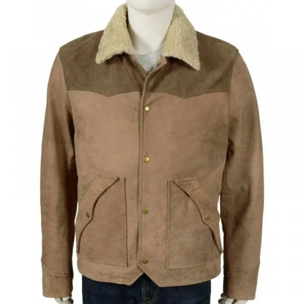 Kevin Costner Yellowstone John Dutton Leather Jacket - Image 2