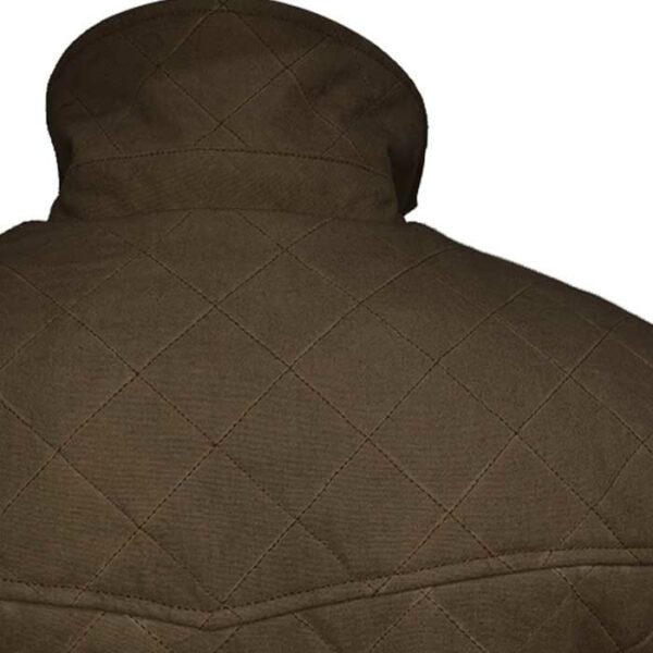 John Dutton Yellowstone Season 4 Quilted Jacket - Image 6