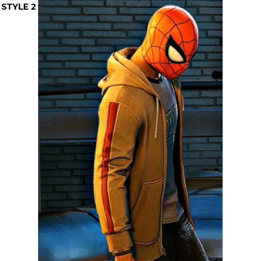 Miles Morales Hoodie Spider Verse Cotton Jacket Shoplectic