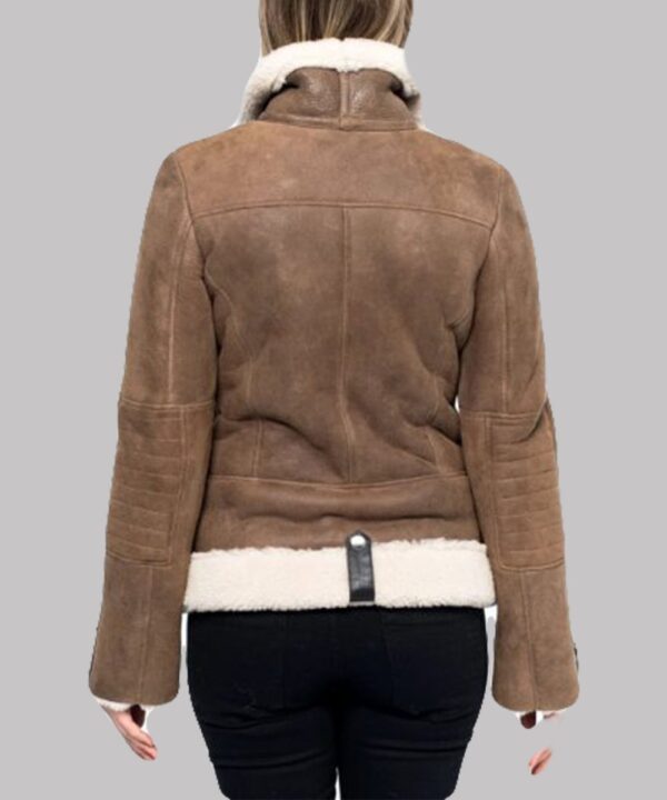virgin_river_melinda_monroe_brown_shearling_jacket