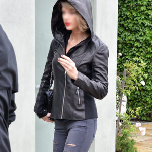 Taylor Swift Black Hooded Jacket