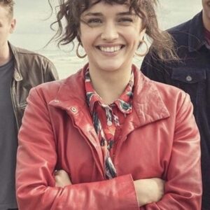 Olivia Cooke Pixie Trench Coat