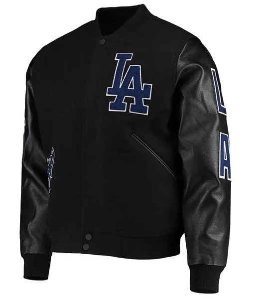 Pro Standard Los Angeles Dodgers Black Jacket | Shoplectic
