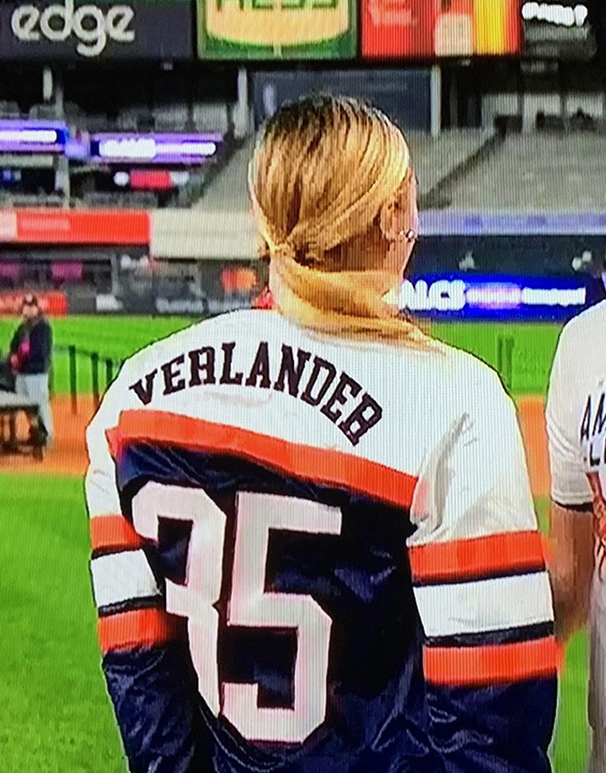 Kate Upton Justin Verlander Astros Jacket