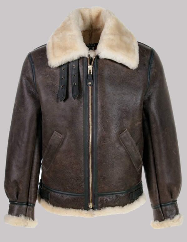 Resident Evil 4 Jacket | Leon Kennedy Shearling Jacket