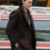 Tom Hiddleston Loki Season 2 Brown Peacoat - Image 2