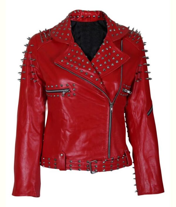 Whitney Spike Studded Jacket - Image 2