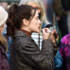 Something From Tiffany’s Zoey Deutch Grey Coat - Image 2
