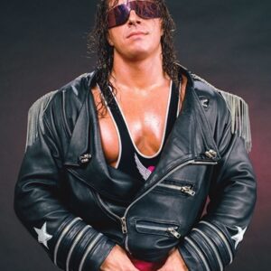 WWE-Black-Bret-The-Hitman-Hart-Leather-black-Jacket