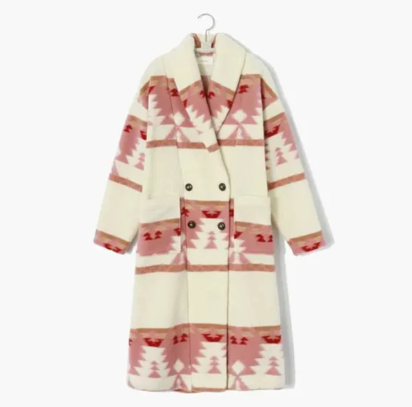 Yellowstone Beth Dutton Pink Coat - Image 4