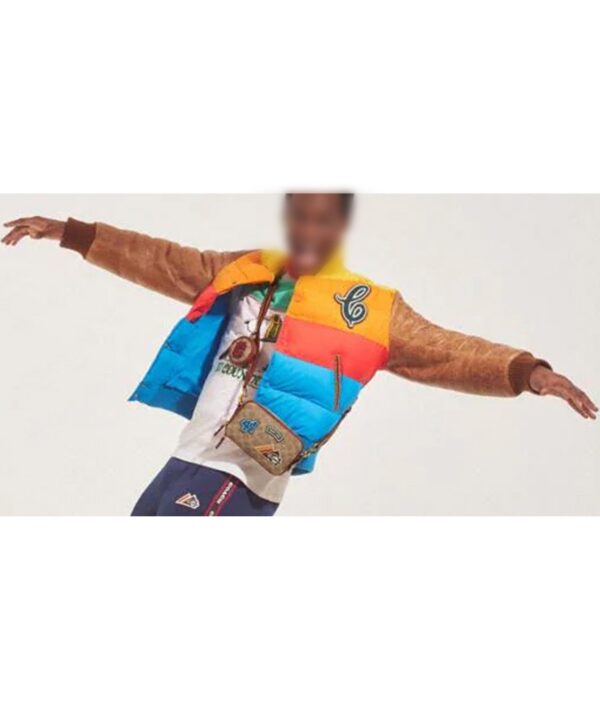 Hybrid Puffer Varsity Jacket - Image 4