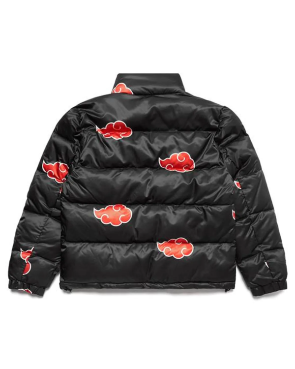 Naruto Akatsuki Puffer Jacket - Image 2