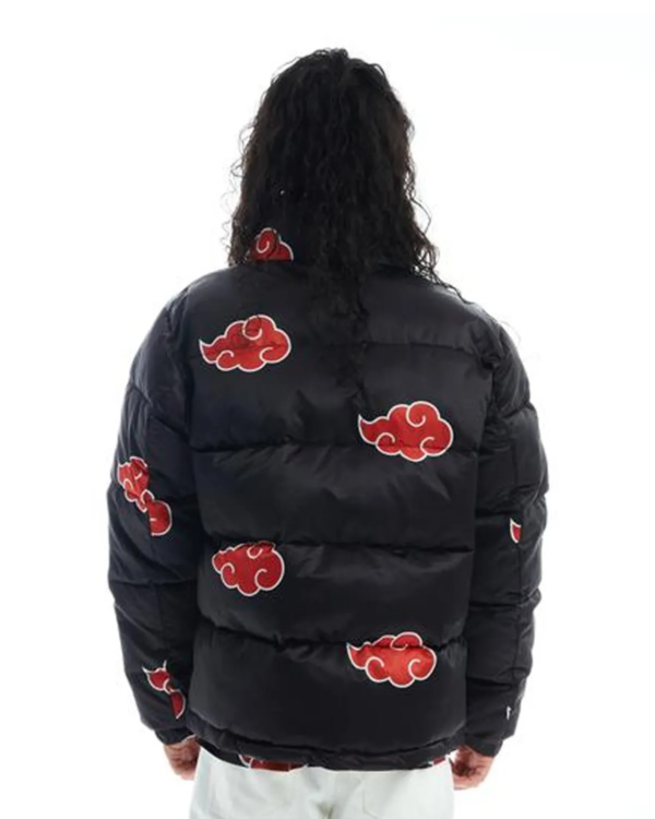 Naruto Akatsuki Puffer Jacket - Image 4