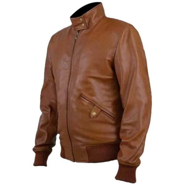 Steve Murphy Narcos Brown Leather Jacket - Image 3