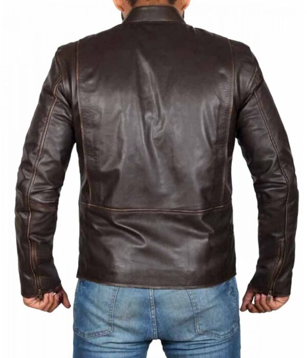 Anthony Hopkins Burt Munro Leather Jacket - Image 2