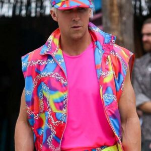 Ryan Gosling Rainbow Vest