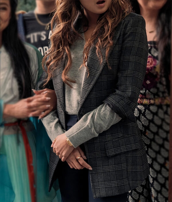 Joyride Ashley Park Plaid Blazer