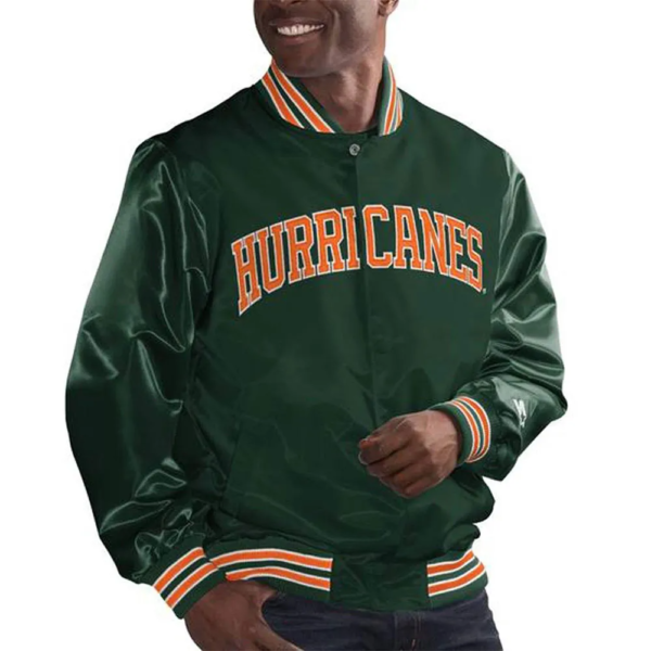 Men’s Miami Hurricanes Jacket - Image 5