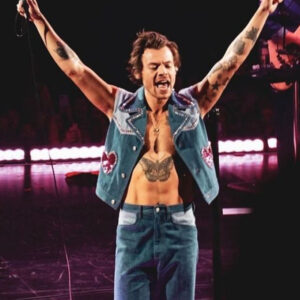 Harry Styles Denim Vest