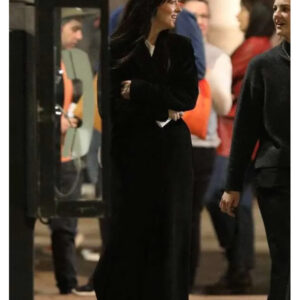 Madame-Web-2024-Dakota-Johnson-Black-Long-Coat