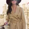 A Castle for Christmas Brooke Shields Trench Coat - Image 2