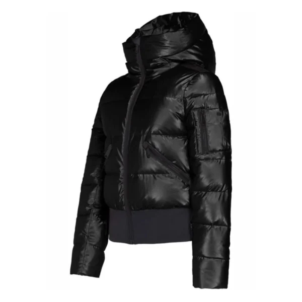 Fool Me Once Michelle Keegan Puffer Hooded Jacket - Image 3