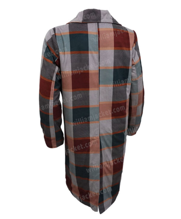 The Equalizer 2021 Queen Latifah Checked Coat - Image 2