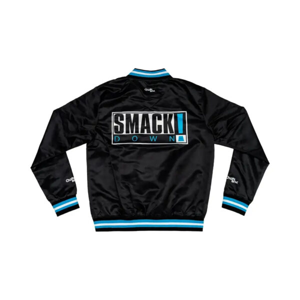Smackdown Logo Satin Jacket - Image 2