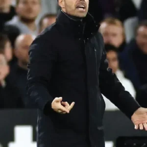EFL Mikel Arteta Black Parka Jacket