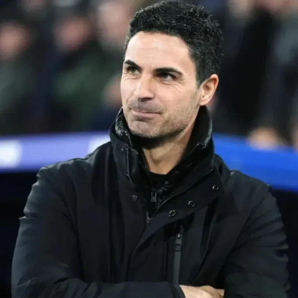 Football Manager Mikel Arteta Black Jacket