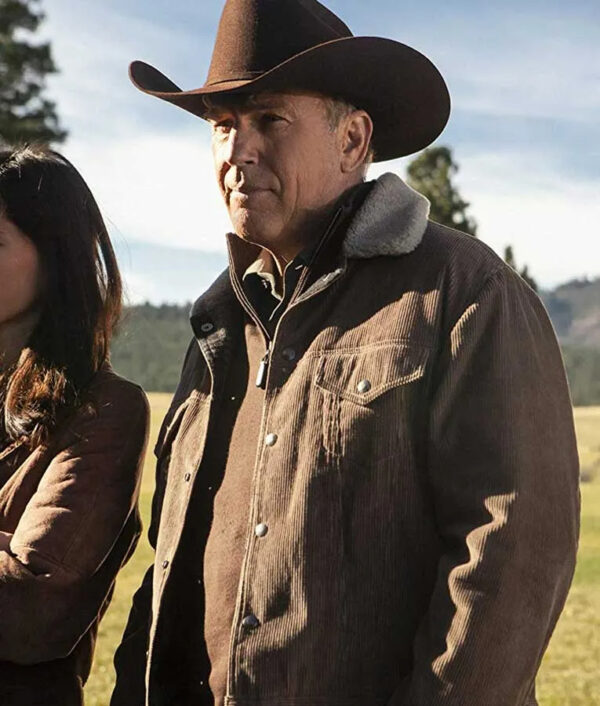 John Dutton Yellowstone Corduroy Jacket - Image 2