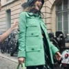 Emily In Paris Emily Cooper Green Coat