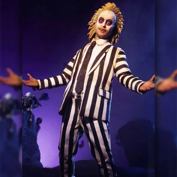 Michael Keaton Beetlejuice Beetlejuice Suit