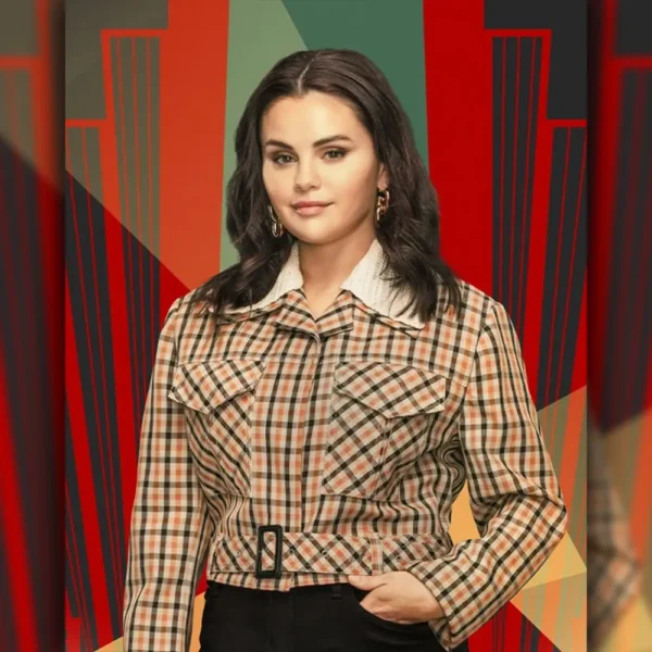 Only Murders In The Building S03 Mabel Mora Plaid Jacket