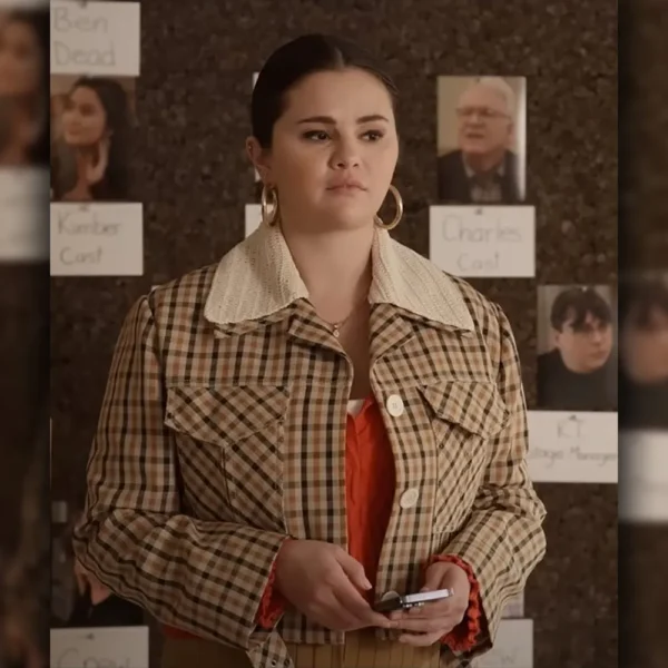 Only Murders In The Building S03 Mabel Mora Plaid Jacket - Image 4