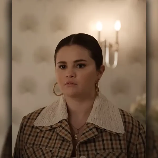 Only Murders In The Building S03 Mabel Mora Plaid Jacket - Image 6