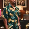 Day Shift 2022 Jamie Foxx Floral Shirt - Image 2