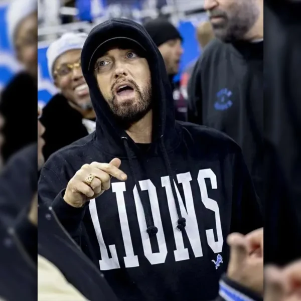 Eminem Lions Black Hoodie - Image 2