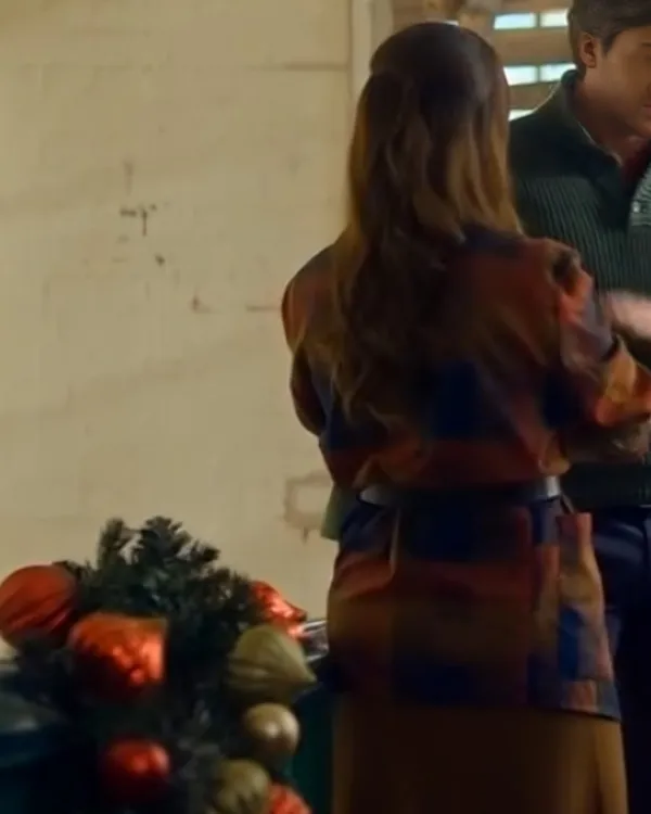 A Vintage Christmas 2024 Merritt Patterson Multicolor Coat - Image 4