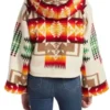 Beth Dutton Printed Wool Cropped Cloak - Image 5