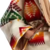 Beth Dutton Printed Wool Cropped Cloak - Image 3