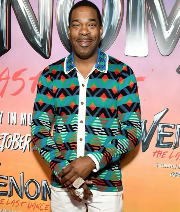 Busta Rhymes Venom The Last Dance World Premiere Cardigan
