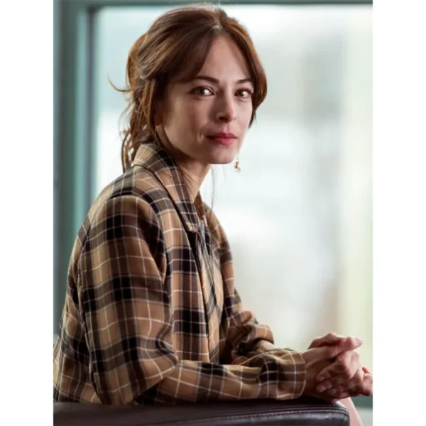 Murder In A Small Town Cassandra Lee Plaid Blazer - Image 6