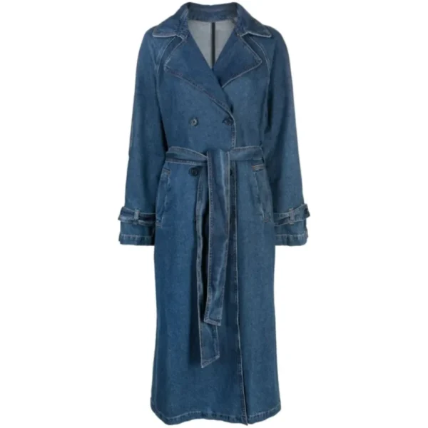 Murder in a Small Town Cassandra Lee Denim Coat - Image 2