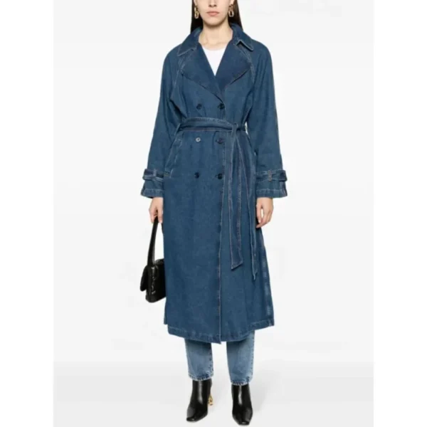Murder in a Small Town Cassandra Lee Denim Coat - Image 3