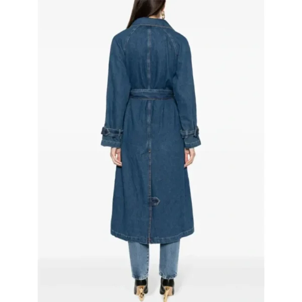 Murder in a Small Town Cassandra Lee Denim Coat - Image 5