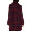 Murder in a Small Town Zoe Strachan Plaid Coat - Image 3