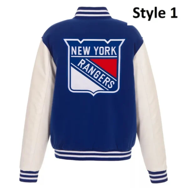 NY Rangers Bomber Jacket - Image 2