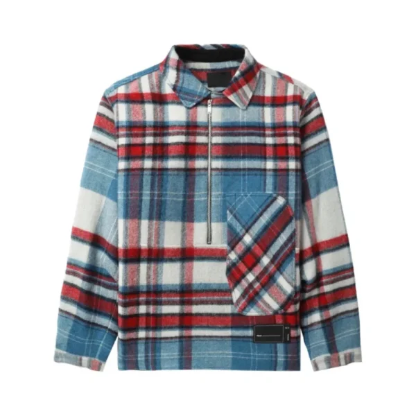 Travis Kelce Cheif vs Panther Plaid Jacket - Image 2